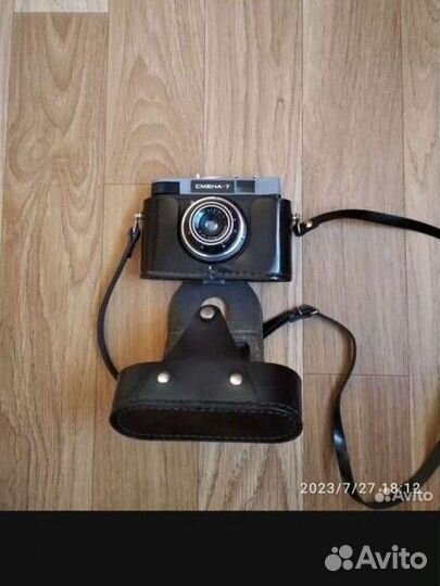 Фотоаппарат плёночный (Зенит-Е, Смена-7)