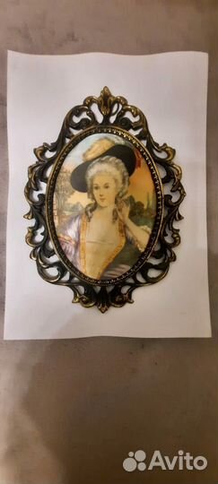 Шелкография в бронзе СССР