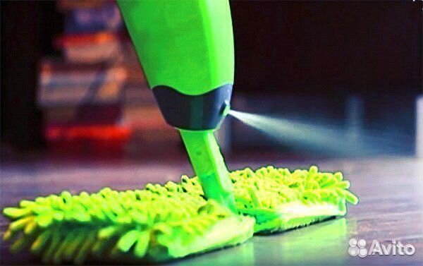 Швабра с распылителем healthy spray MOP deluxe