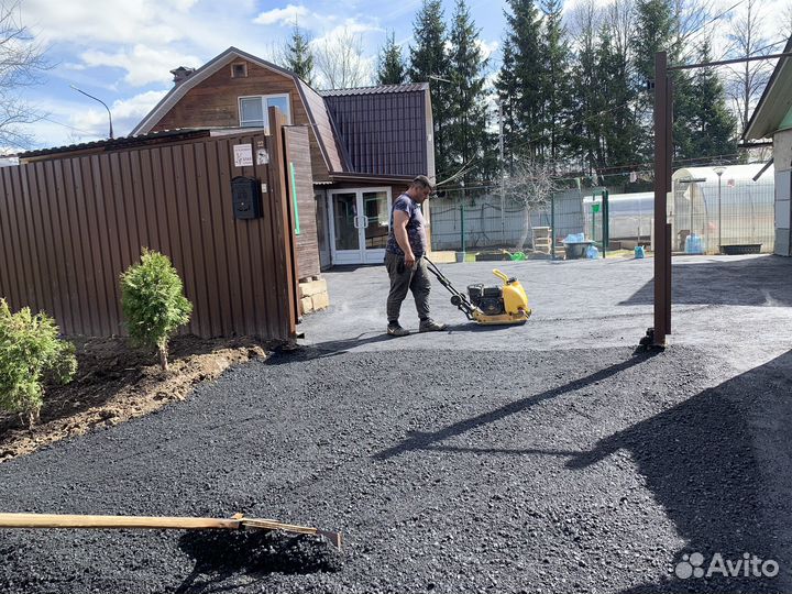 Асфальтирование укладка асфальта