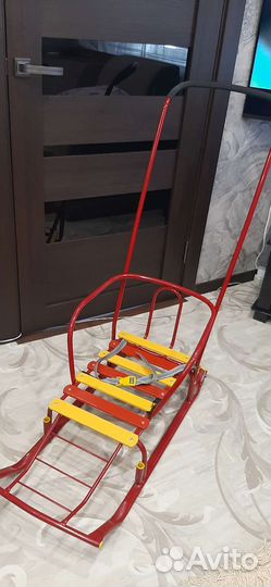 Детские зимние санки