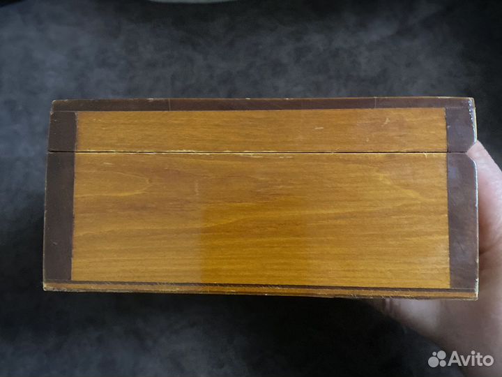 Шкатулка деревянная СССР