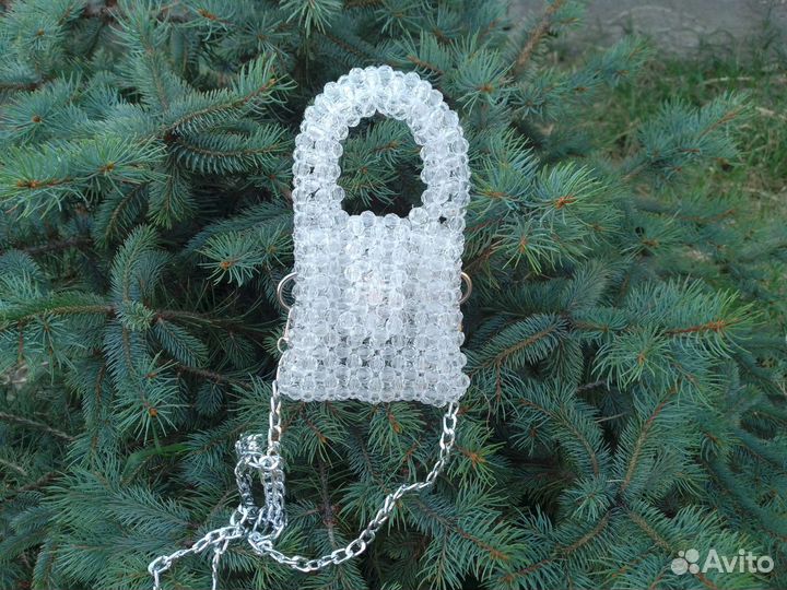 Сумка женская из бусин