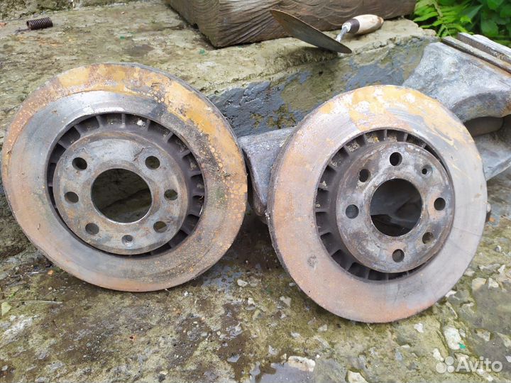 Передние тормозные диски r14 daewoo nexia