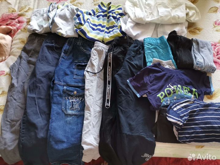 Пакет вещей на мальчика рост 122