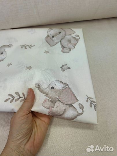 Ткань хлопок поплин детская постель пелёнки