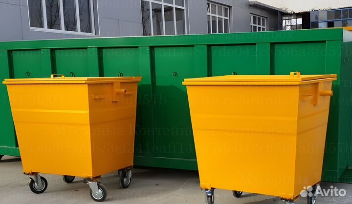 Евроконтейнер для мусора 1,1 м3 L2221