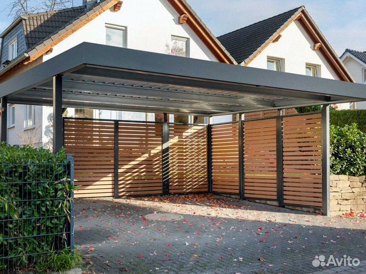 Навес из поликарбоната