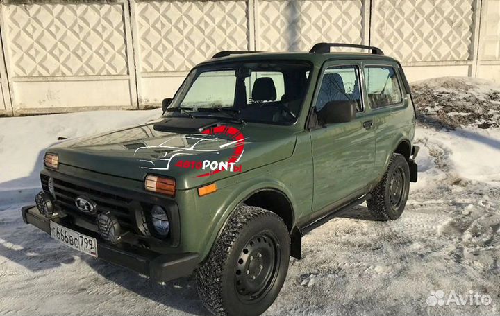 Рейлинги Нива 2121 3 дверная продольные