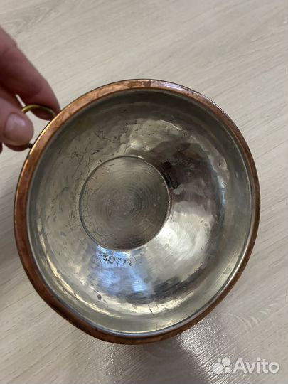 Медная чашка