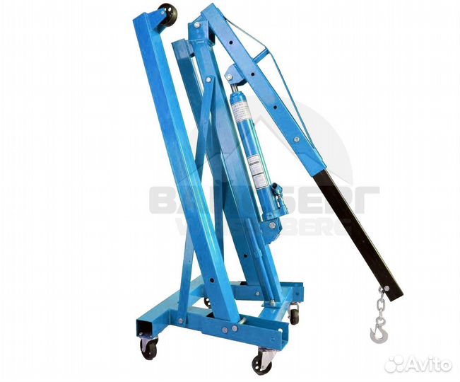 Кран гидравлический складной гаражный 1т. Новый