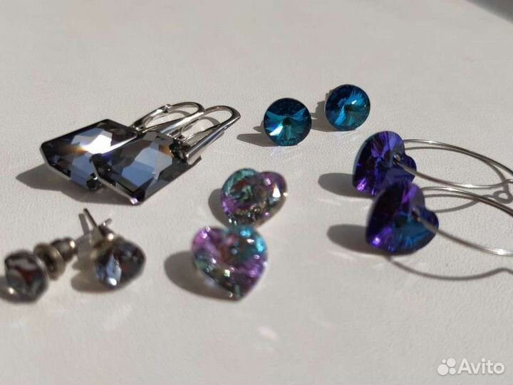 Swarovski серьги