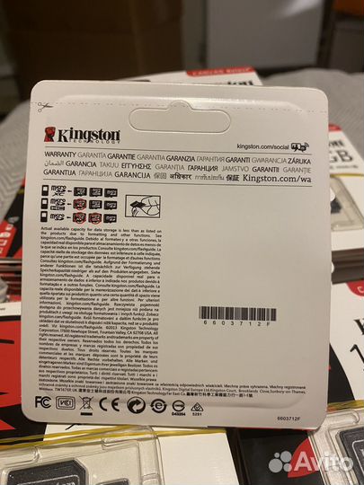 Карта памяти MicroSD 128 гб