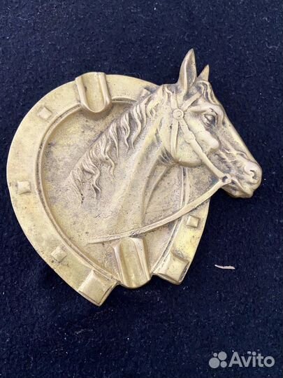 Пепельница бронза винтаж Франция