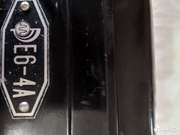 Е6-4А омметр прибор СССР