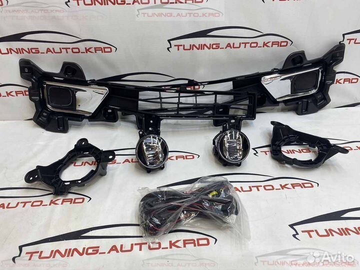 Противотуманные фары Toyota LC 200 с 2016г O3843