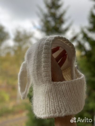 Шапка шлем детская зимняя