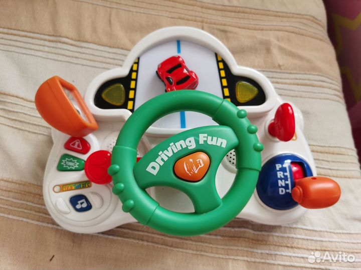 Руль игровой driving fun