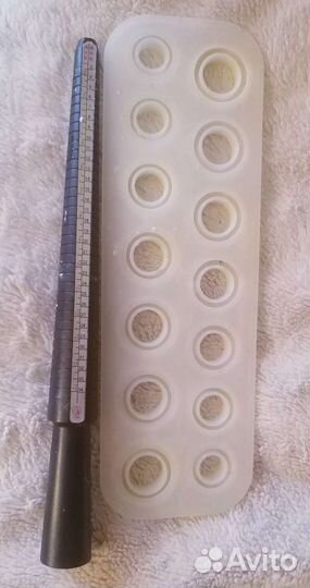 Форма для изготовления колец из эбокситовой смолы