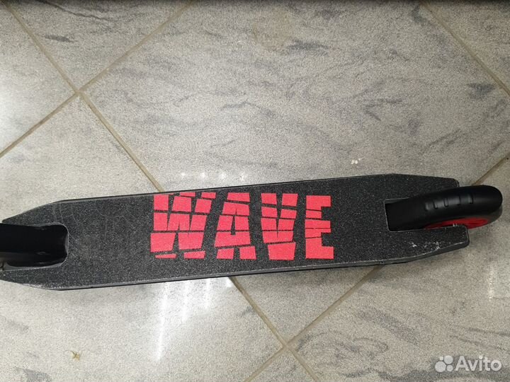 Трюковой самокат новый полиуретан красный