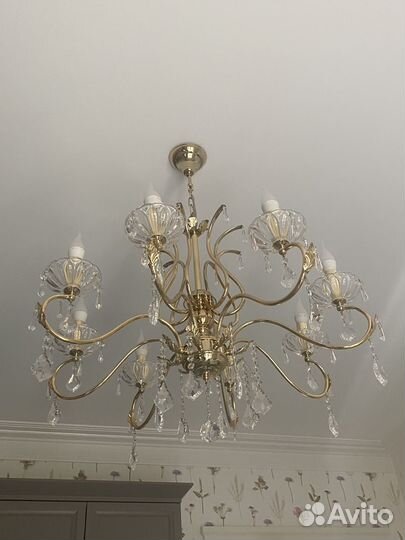 Люстра хрустальная