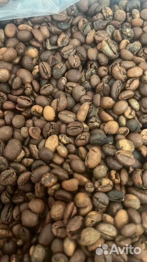Кофе в зернах робуста 16 и арабика 18