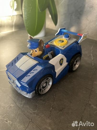 Щенячий патруль гонщик с машиной-трансформером