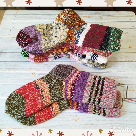 Носки женские вязаные