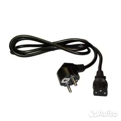 Кабель питания, сетевой шнур для компьютера 1 метр