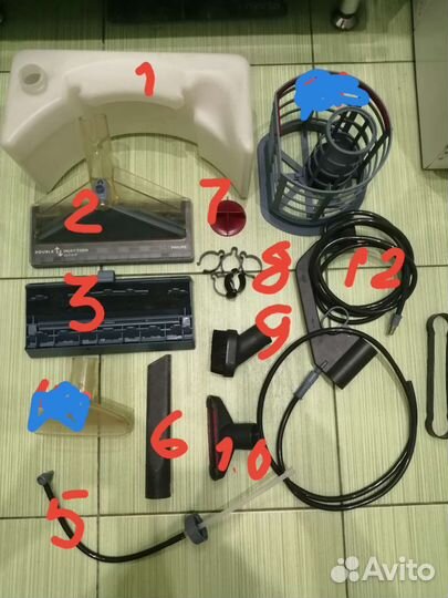 Детали, запчасти к пылесосу Филипс Триатлон