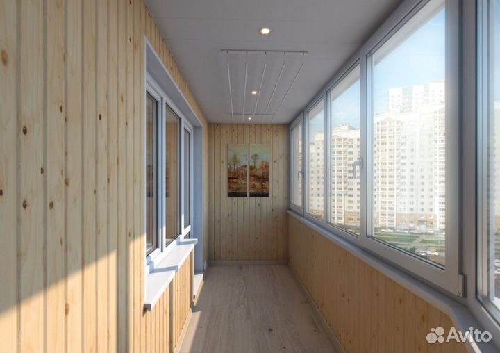 Пластиковые балконы собственное производств