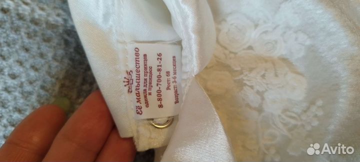 Платье для девочки 68