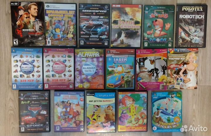 DVD диски фильмы, игры, музыка