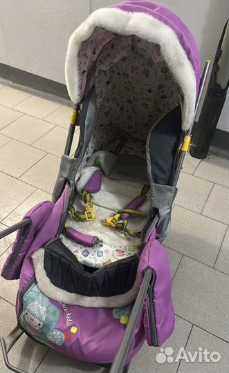 Коляска санки