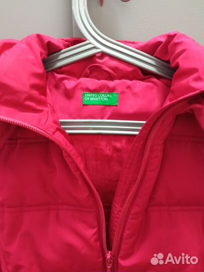 Куртка Benetton евро зима для девочки (L - 140)