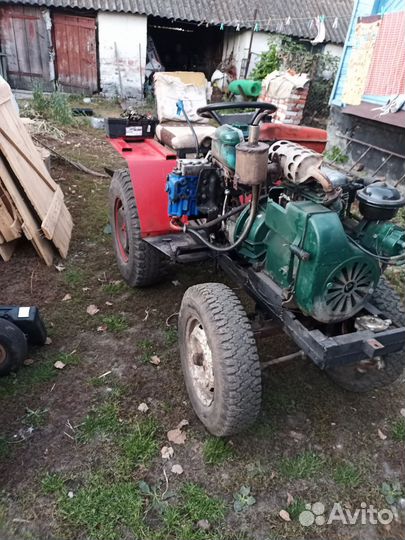 Мини трактор самоделка