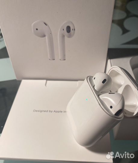 Беспроводные наушники apple airpods 2
