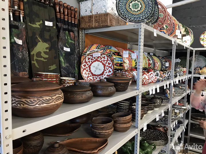 Посуда из красной глины