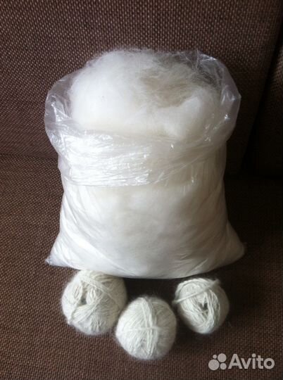 Собачья шерсть, пух