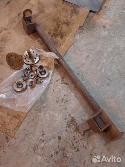 Ось балка для легкового прицепа