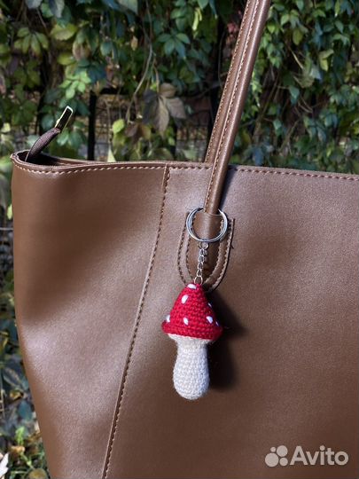Обвес на сумку вязаный