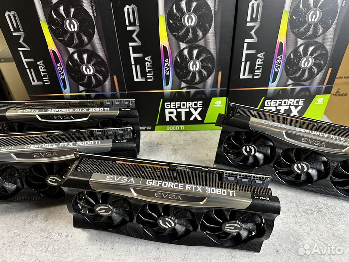 Видеокарта RTX 3080Ti evga FTW3 ulta 12GB гарантия