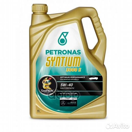 Моторное масло petronas syntium 3000 E 5W40 5