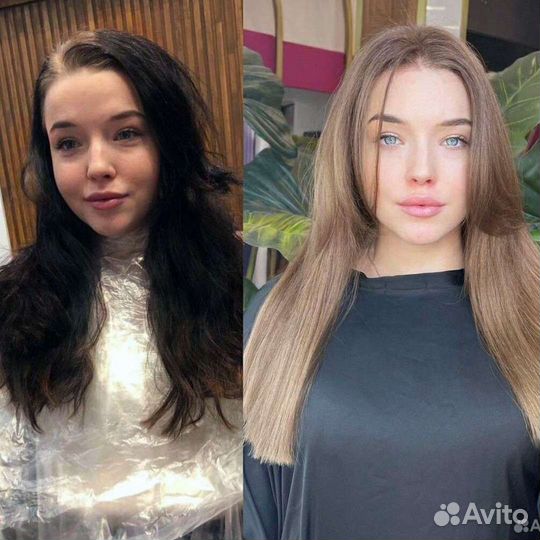 Окрашивание волос / Выход из черного/ Уходы/Аиртач