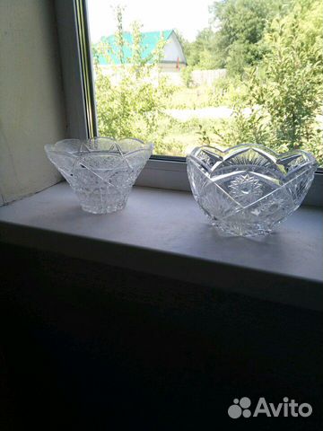 Хрустальный вазы цена за одну