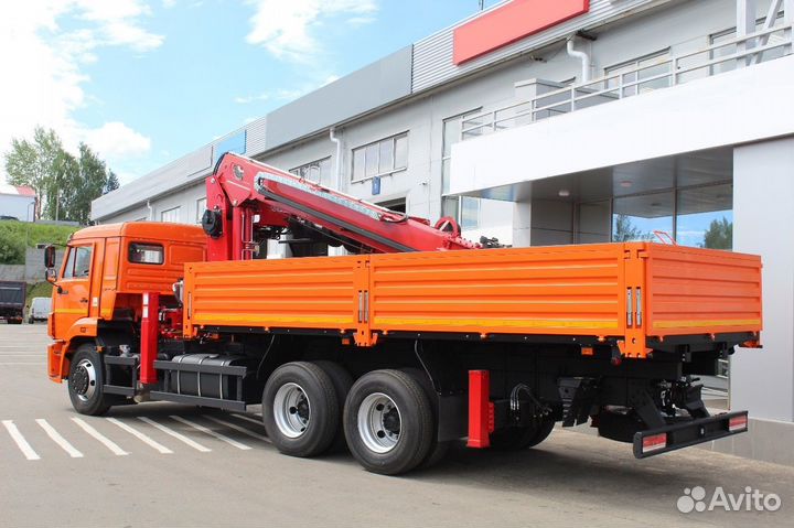 КАМАЗ 65115 с КМУ, 2024