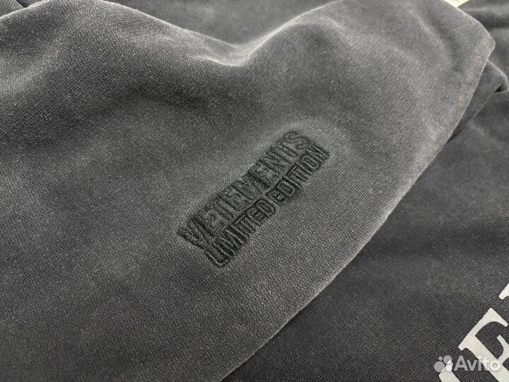 Vetements худи paris