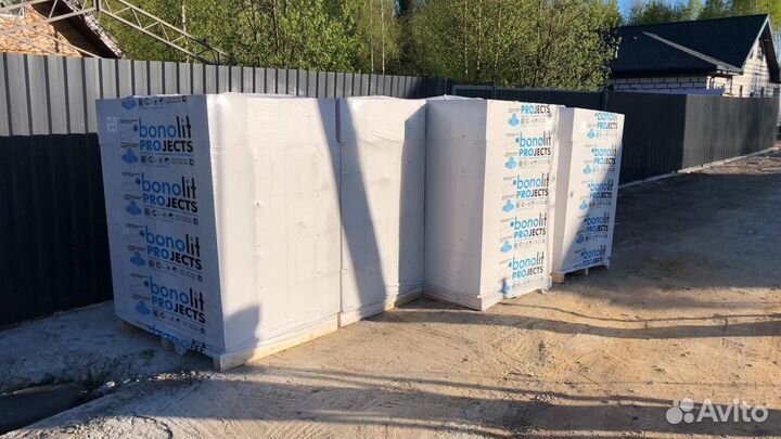Строительные и перегородочные блоки Бонолит