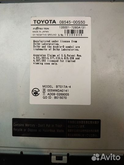 Магнитола 2 din