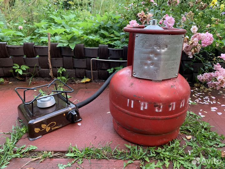 Газовый баллон туристическая плитка